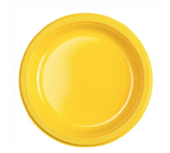 CATOR GOLD PLASTIC PLATES 9″