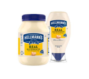 hellmann’s REAL MAYONNAISE 600g