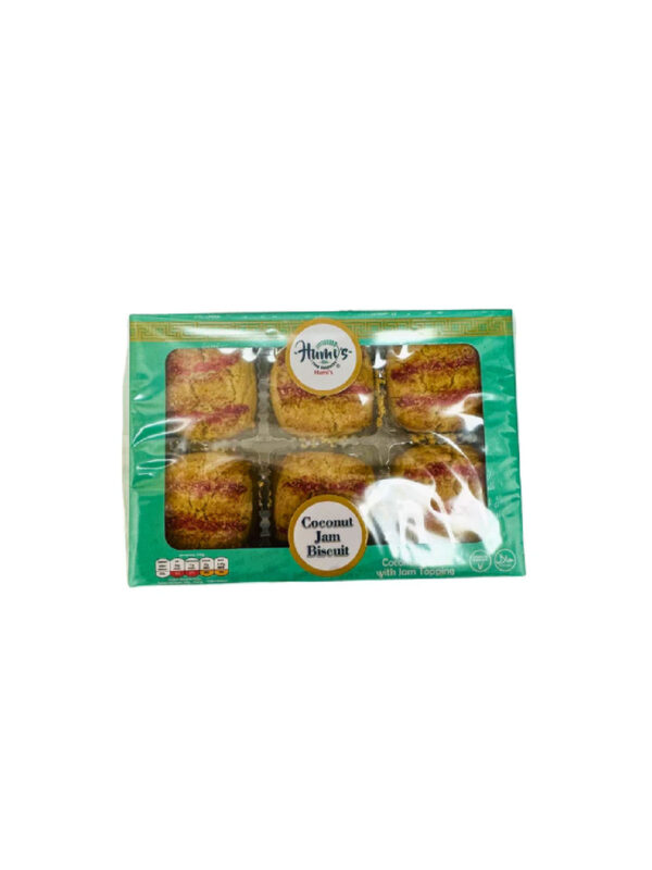 Humi’s Coconut Jam Biscuits