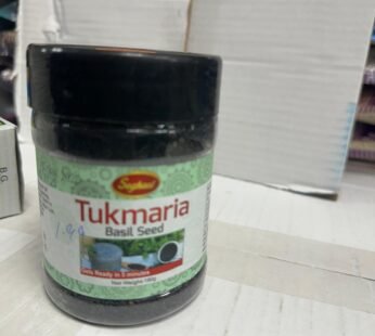 Swagat Tukmaria Basil Seeds – Hydrating Superfood for Drinks & Desserts – 100g