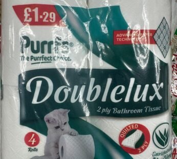 Doublelux Toilet Tissue by Purrs